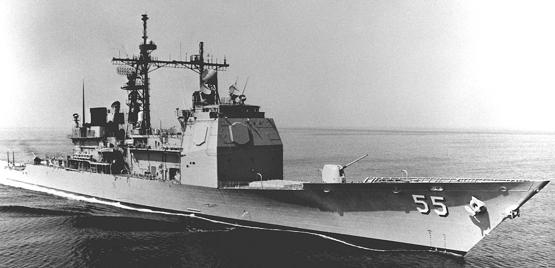 cg-55 uss leyte gulf ticonderoga class guided missile cruiser aegis us navy trials ingalls 08