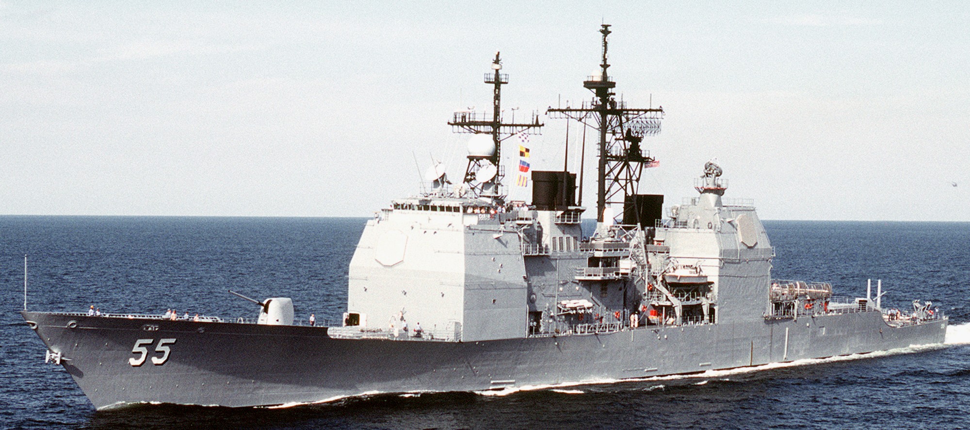 cg-55 uss leyte gulf ticonderoga class guided missile cruiser aegis us navy 14