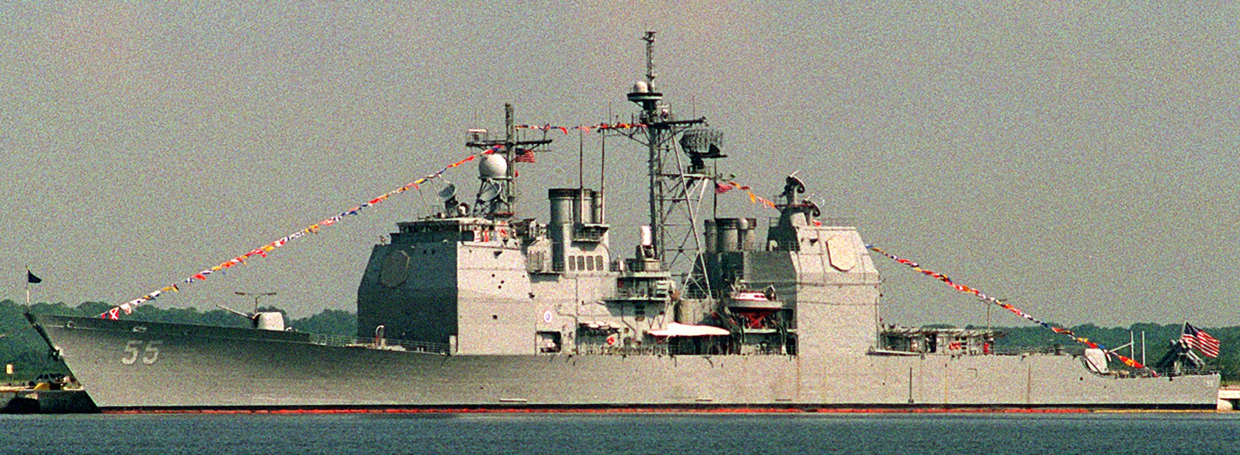cg-55 uss leyte gulf ticonderoga class guided missile cruiser aegis us navy mayport florida 17