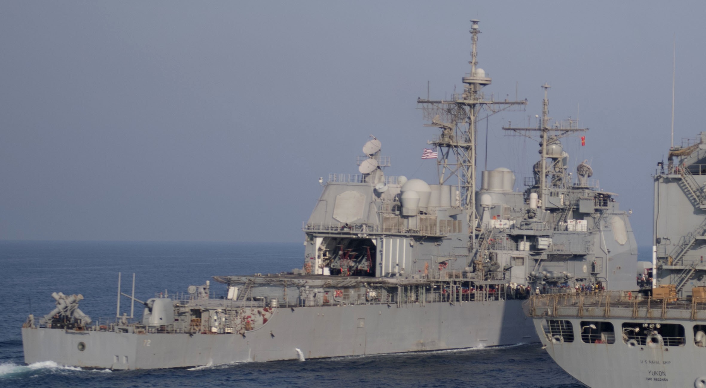 cg-55 uss leyte gulf ticonderoga class guided missile cruiser aegis us navy arabian gulf 53