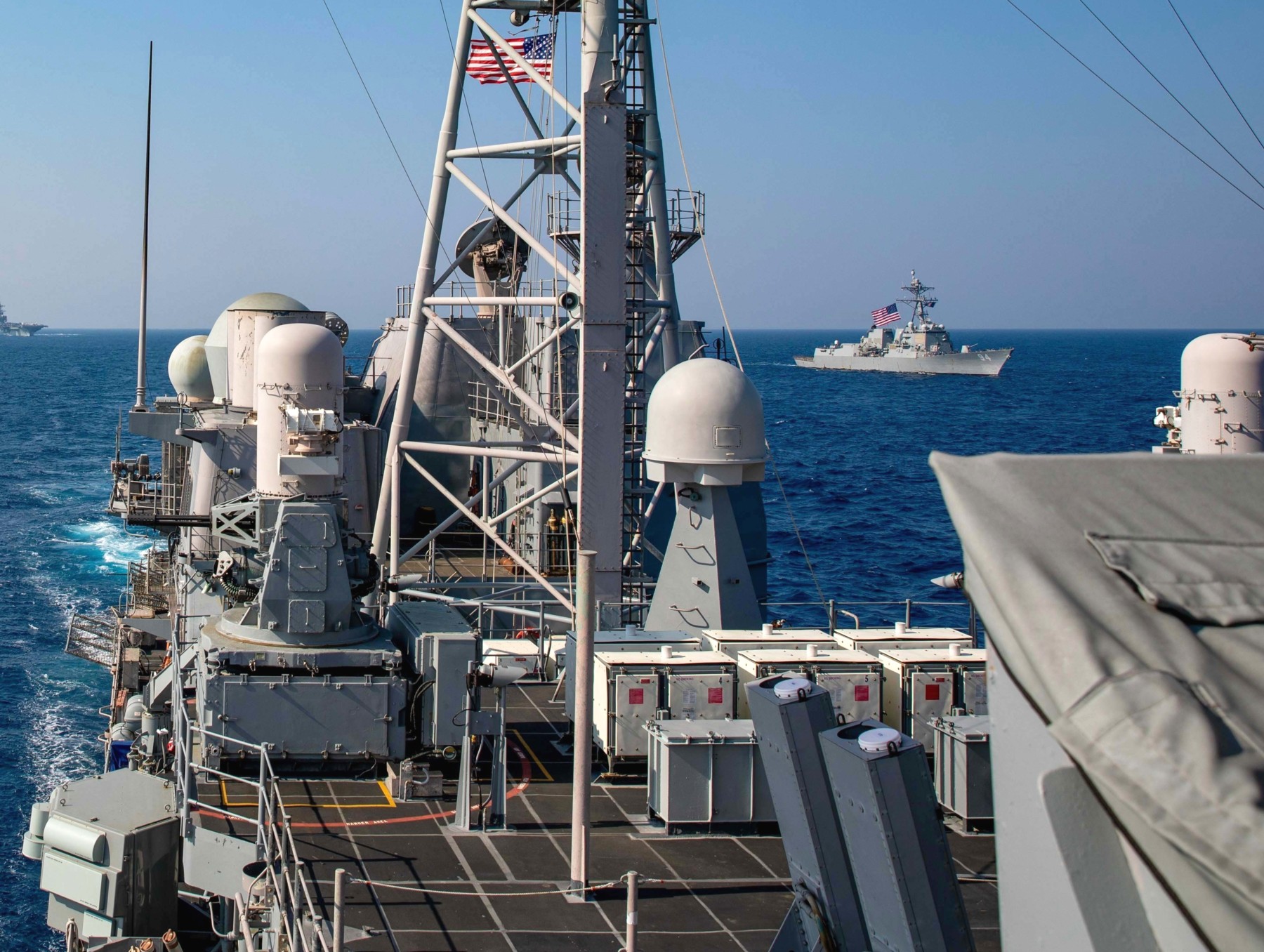 cg-55 uss leyte gulf ticonderoga class guided missile cruiser aegis us navy 88