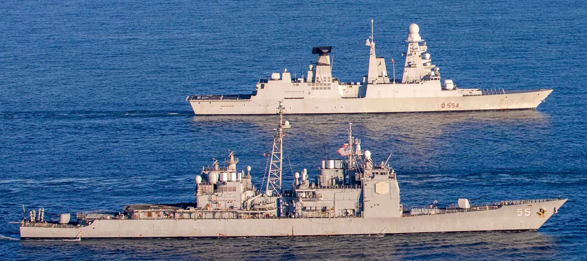 cg-55 uss leyte gulf ticonderoga class guided missile cruiser aegis us navy 93
