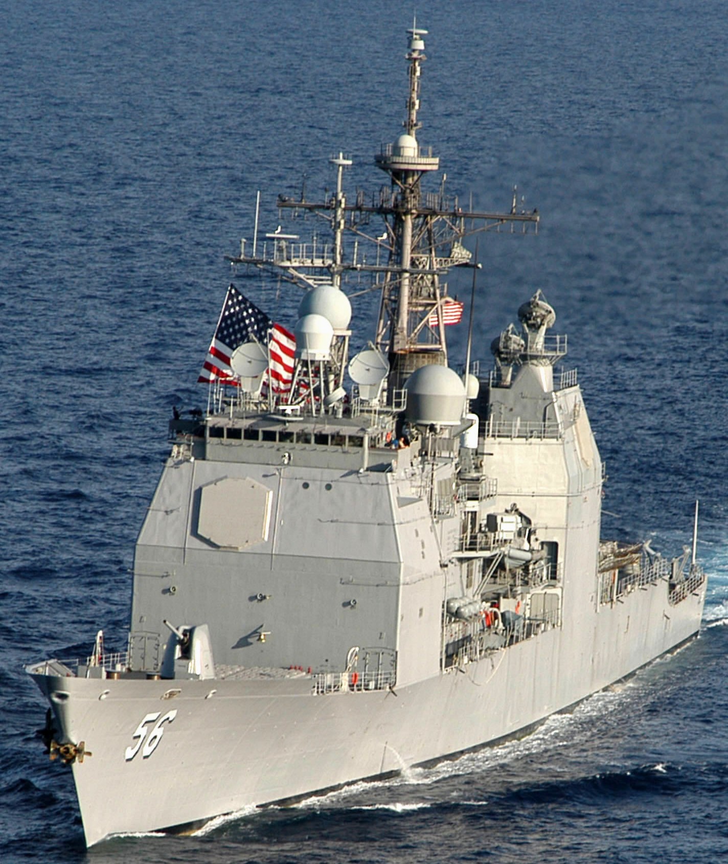 cg-56 uss san jacinto ticonderoga class guided missile cruiser aegis us navy atlantic ocean 12
