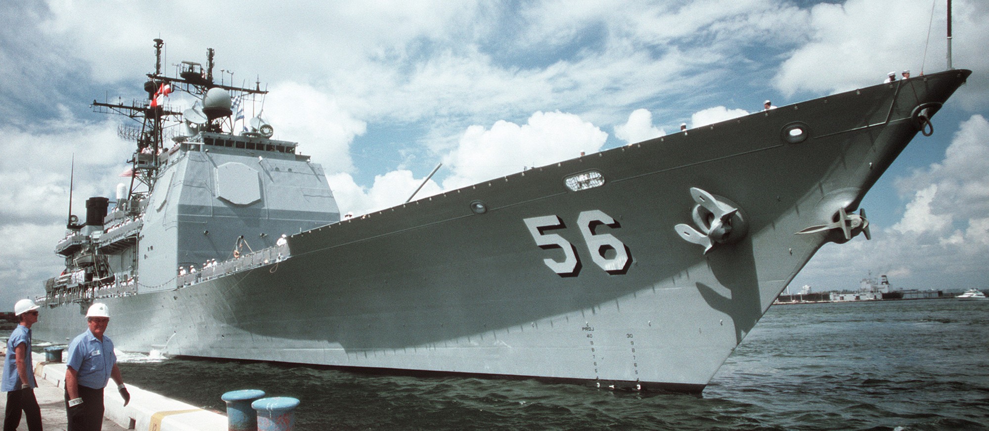 cg-56 uss san jacinto ticonderoga class guided missile cruiser aegis us navy port everglades florida 143