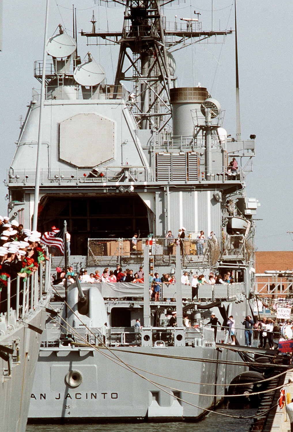 cg-56 uss san jacinto ticonderoga class guided missile cruiser aegis us navy 155