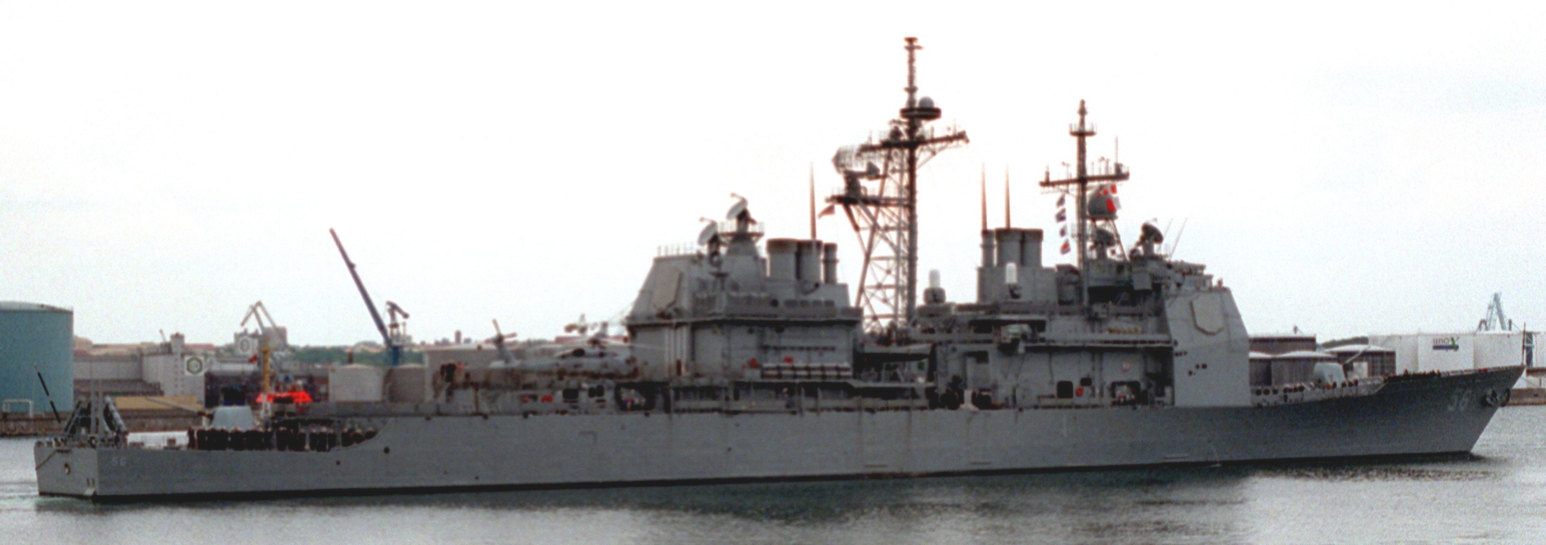 cg-56 uss san jacinto ticonderoga class guided missile cruiser aegis us navy aarhus denmark 157