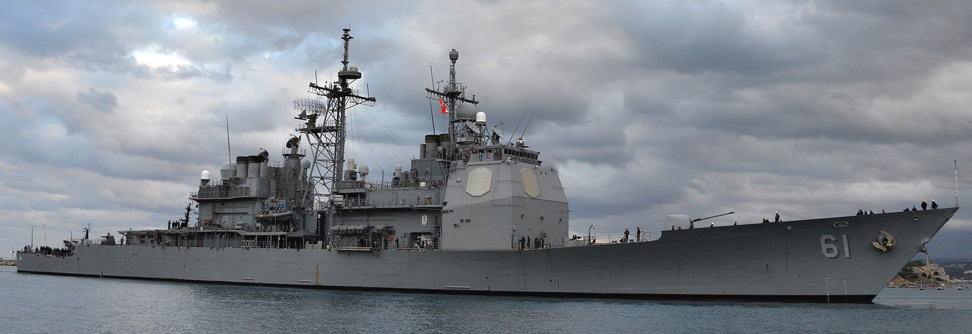 cg-61 uss monterey ticonderoga class guided missile cruiser aegis us navy nsa souda bay greece 70