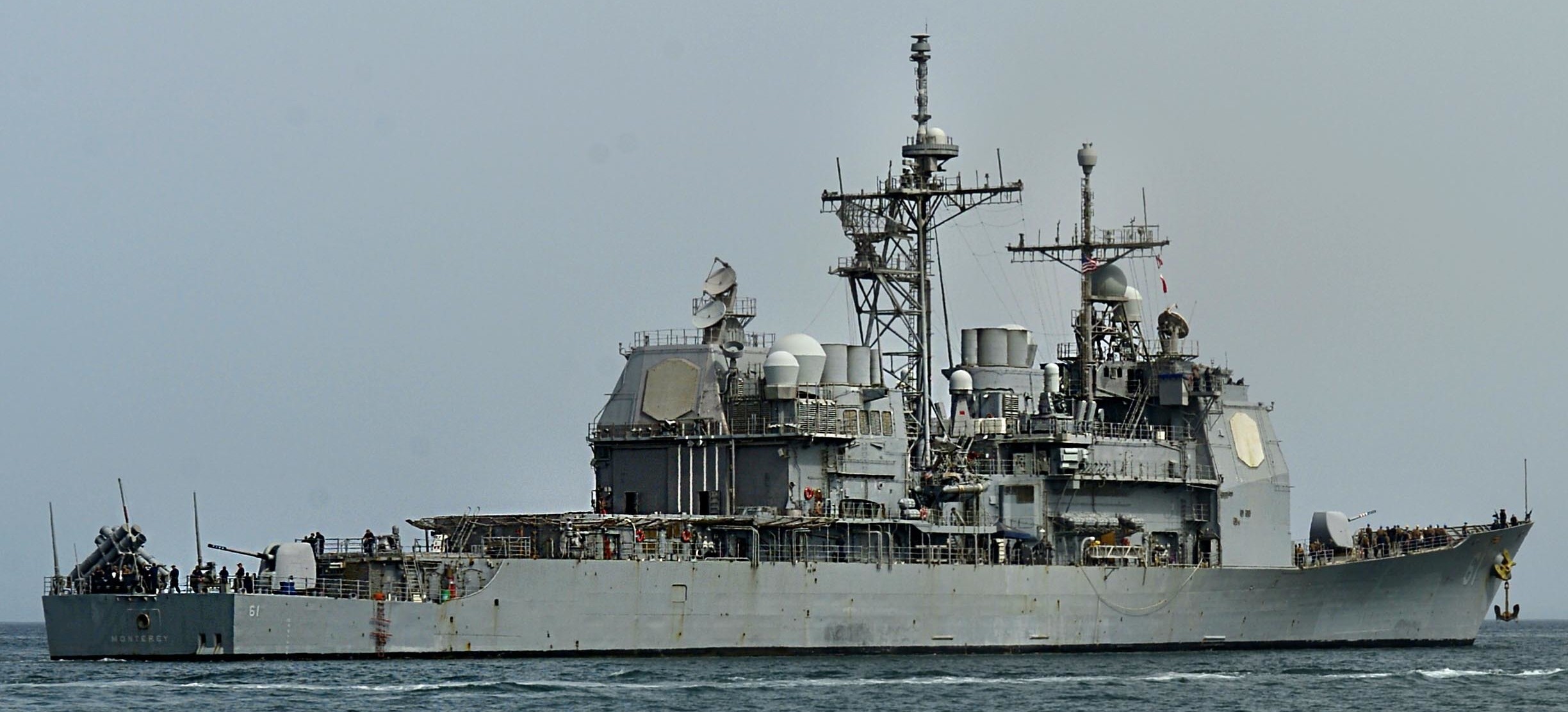 cg-61 uss monterey ticonderoga class guided missile cruiser aegis us navy 116