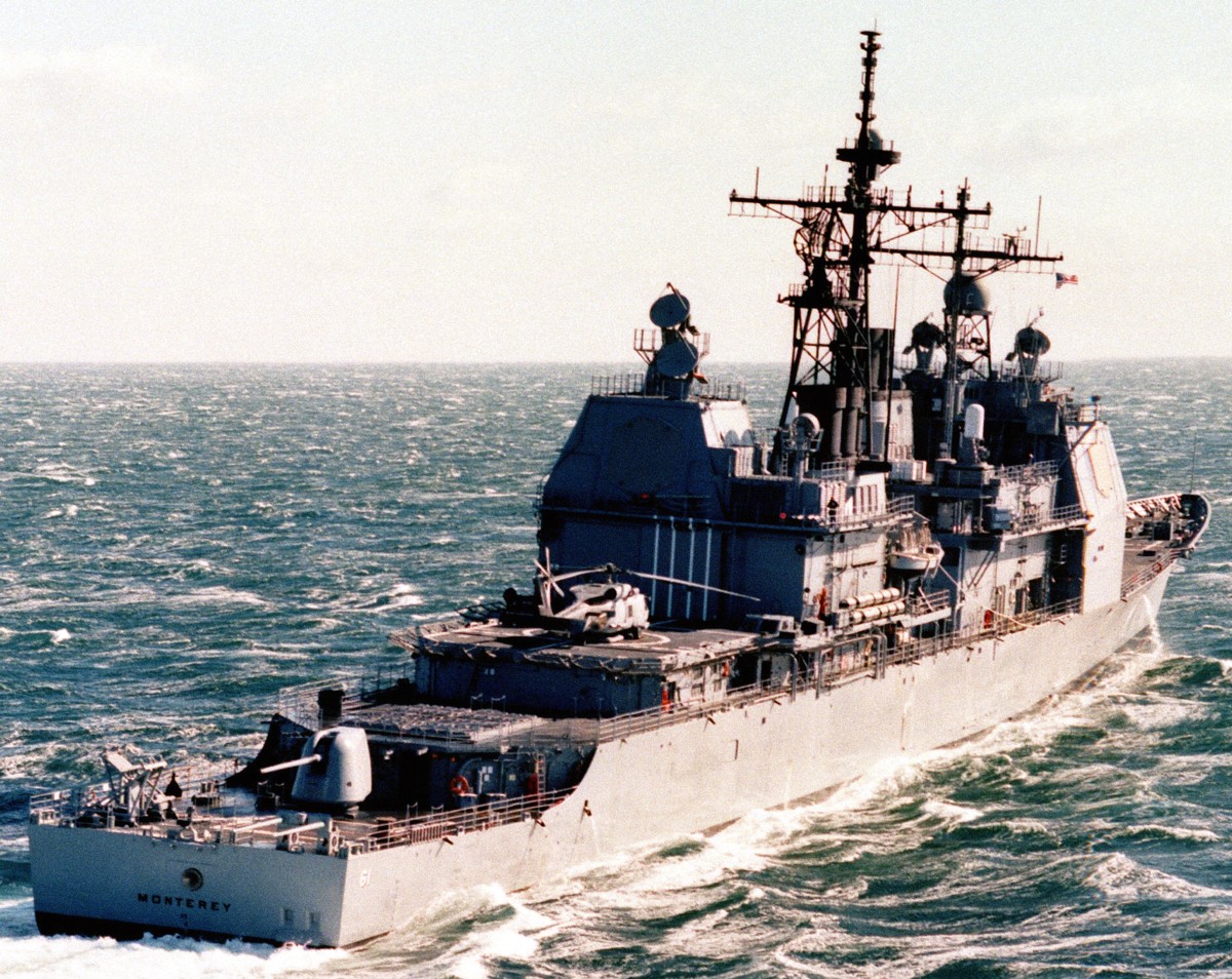 cg-61 uss monterey ticonderoga class guided missile cruiser aegis us navy 139