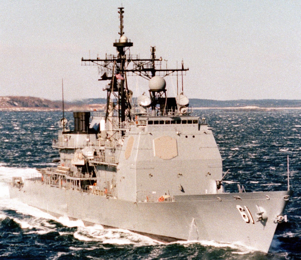 cg-61 uss monterey ticonderoga class guided missile cruiser aegis us navy trials 1990 140