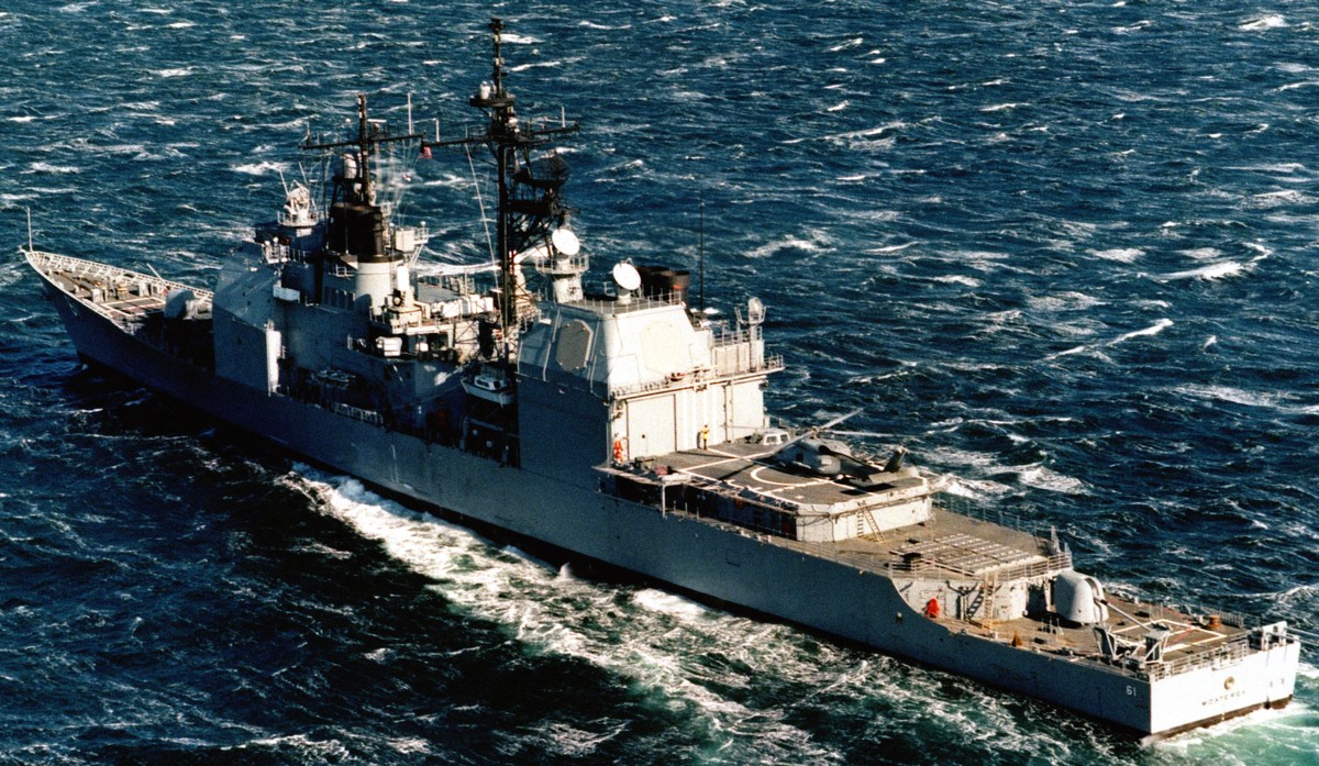 cg-61 uss monterey ticonderoga class guided missile cruiser aegis us navy 145