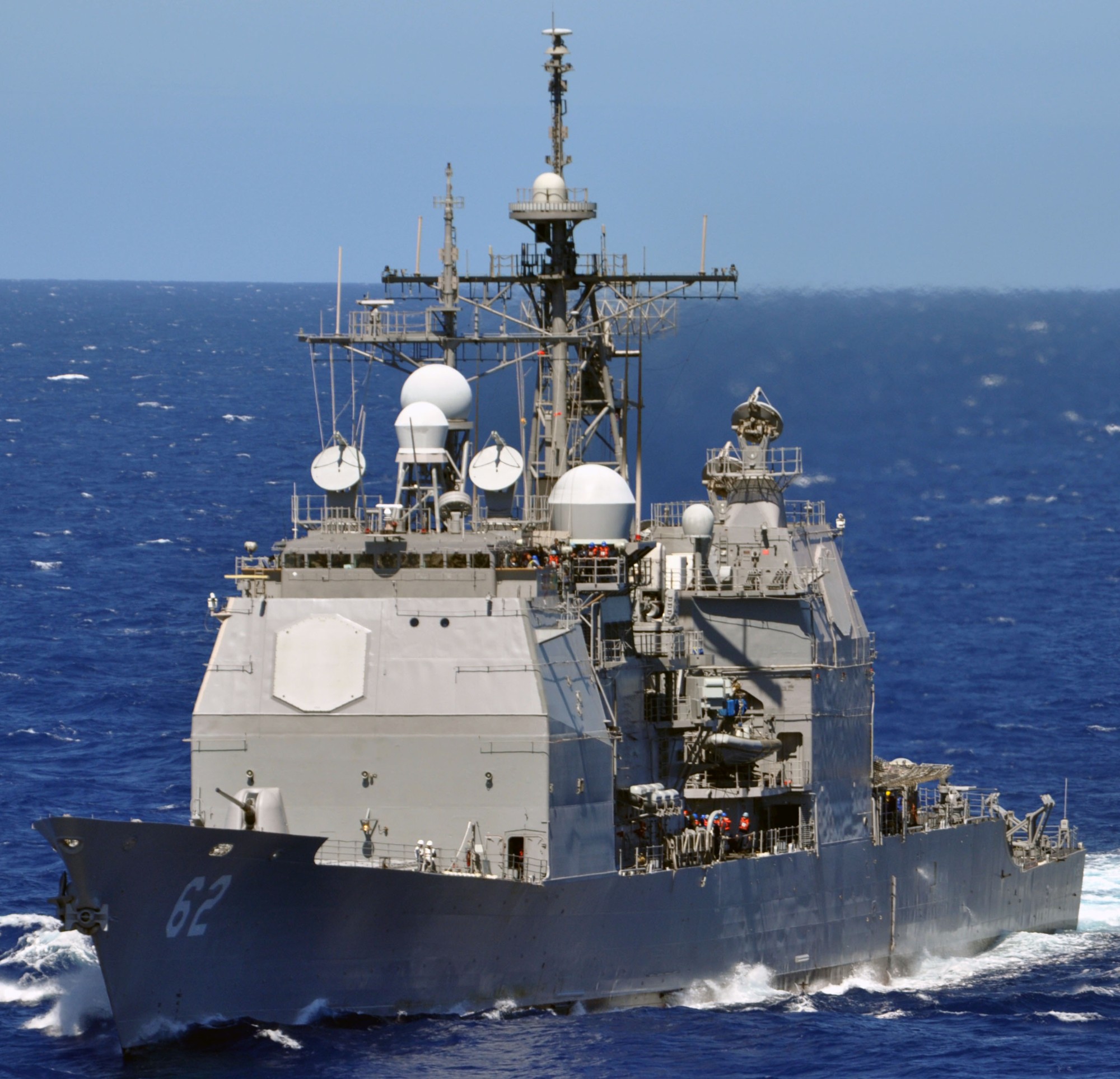 cg-62 uss chancellorsville ticonderoga class guided missile cruiser aegis us navy rimpac hawaii 25