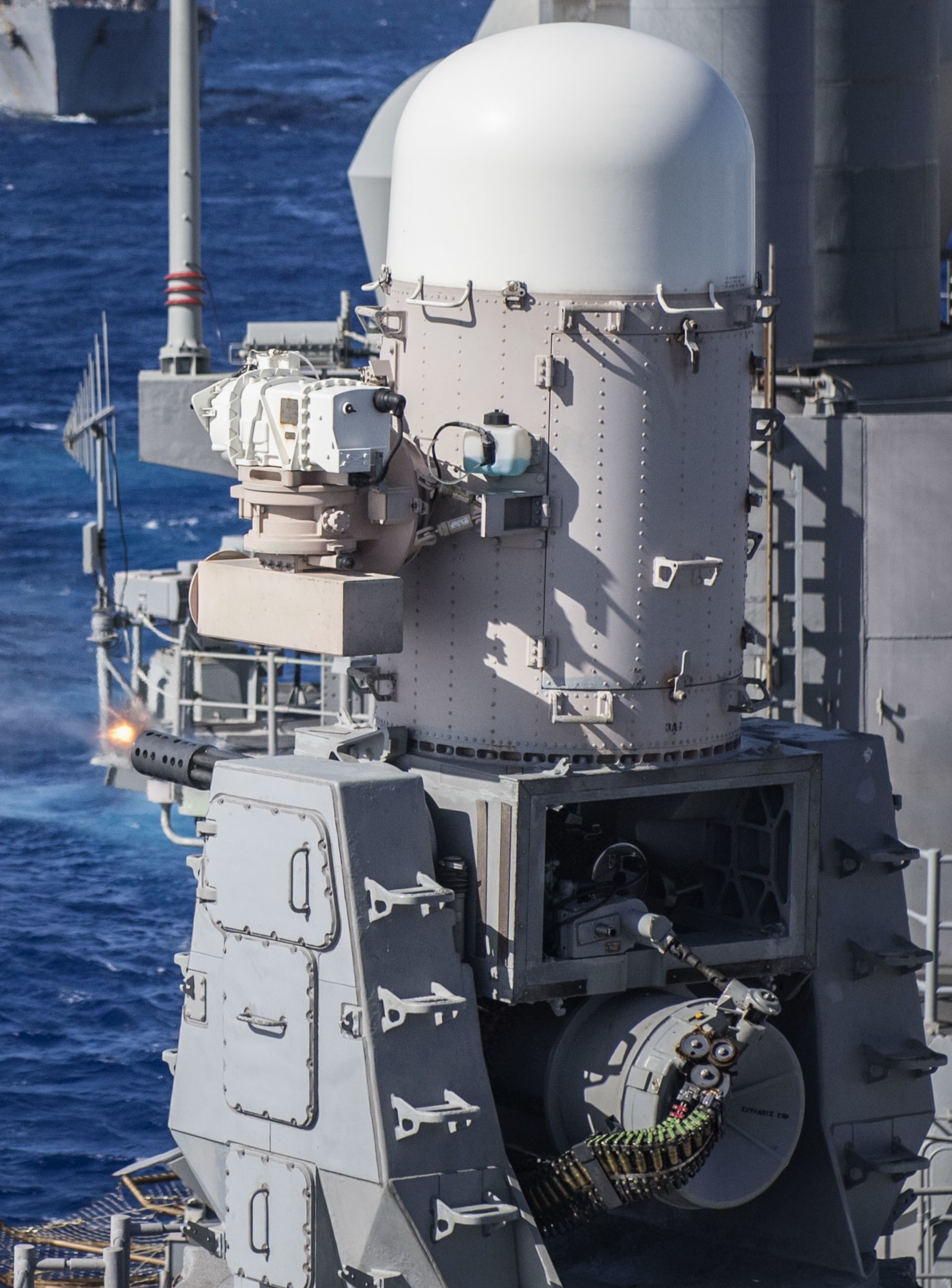 cg-62 uss chancellorsville ticonderoga class guided missile cruiser aegis us navy mk.15 phalanx close-in weapon system ciws 95