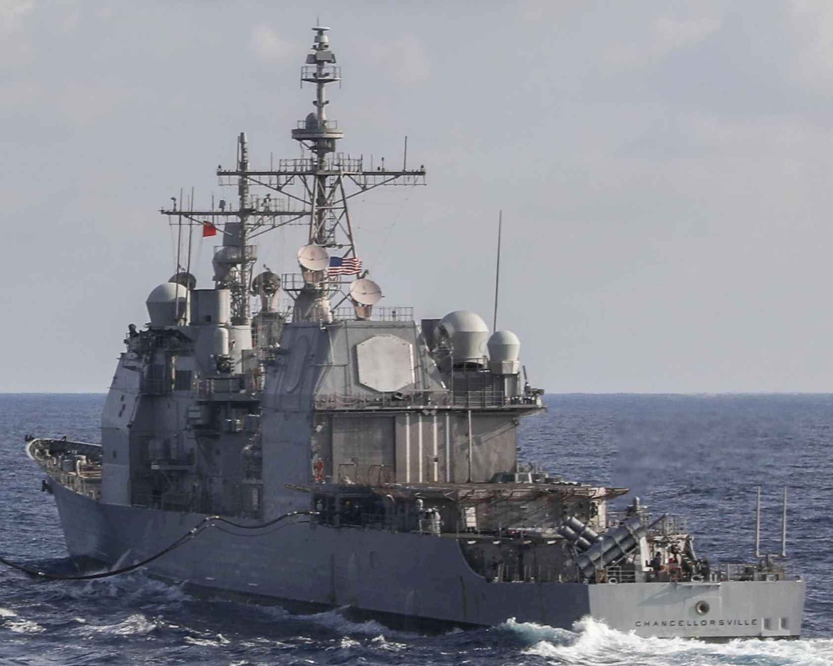cg-62 uss chancellorsville ticonderoga class guided missile cruiser aegis us navy 137