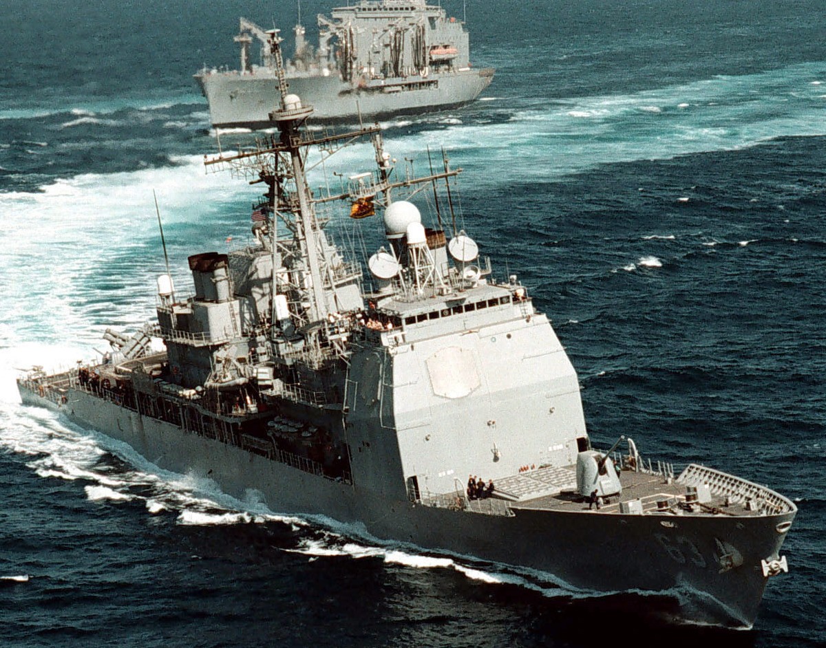 cg-63 uss cowpens ticonderoga class guided missile cruiser aegis us navy 95