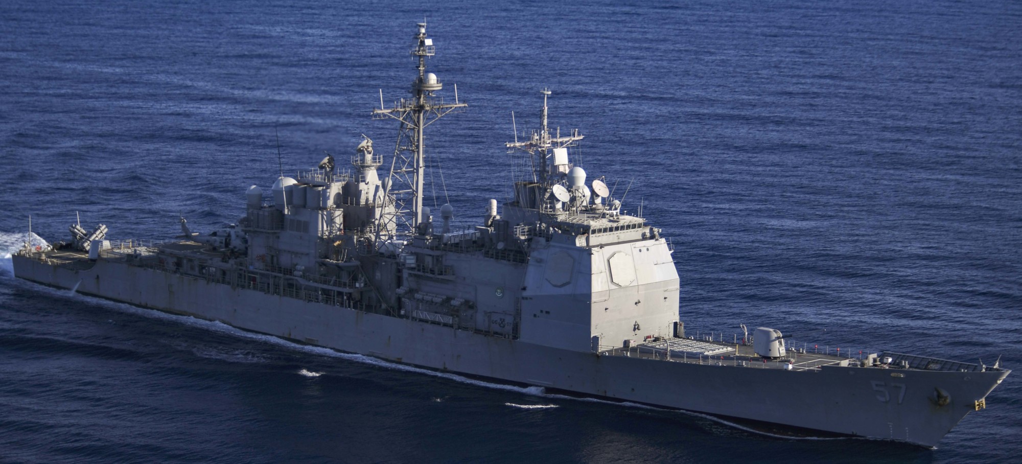 cg-67 uss shiloh ticonderoga class guided missile cruiser aegis us navy south china sea 101