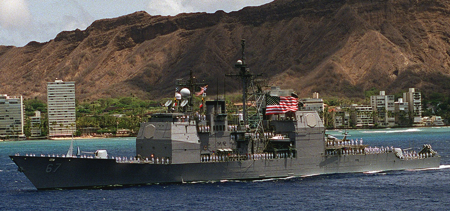 cg-67 uss shiloh ticonderoga class guided missile cruiser aegis us navy hawaii 116