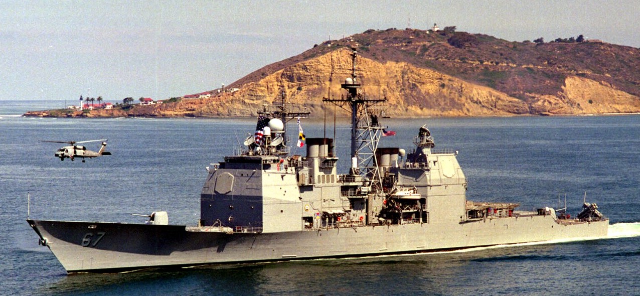 cg-67 uss shiloh ticonderoga class guided missile cruiser aegis us navy san diego point loma 119