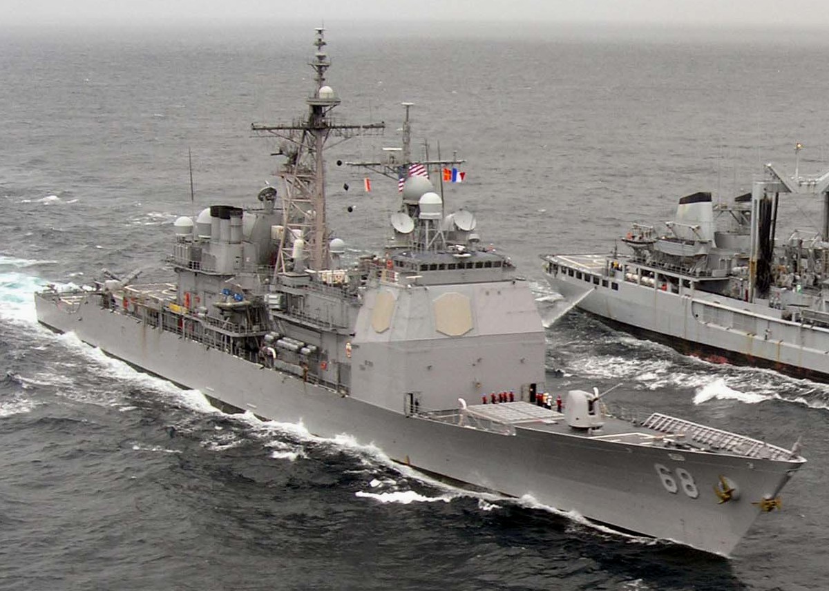cg-68 uss anzio ticonderoga class guided missile cruiser aegis us navy arabian sea 14