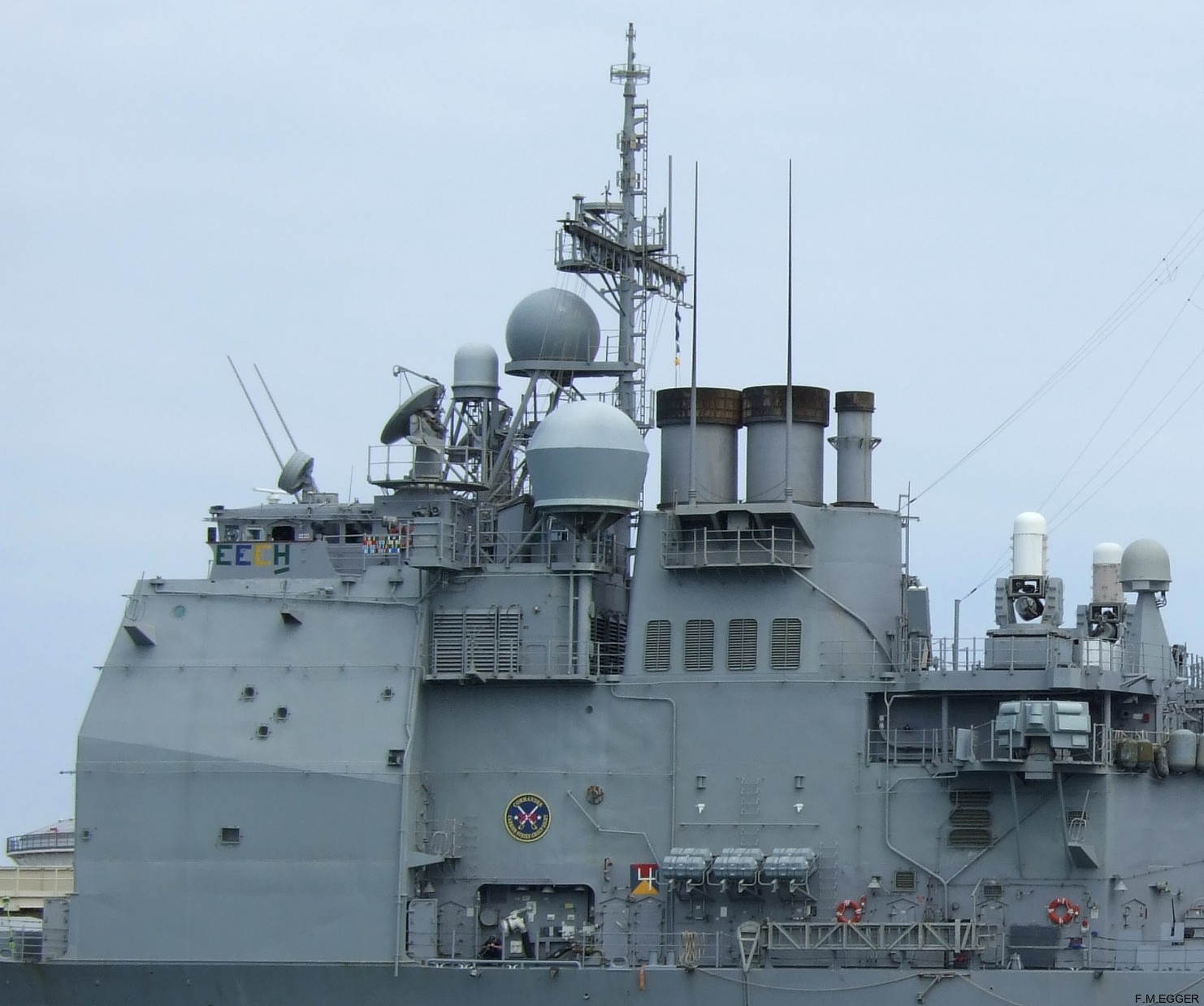 cg-69 uss vicksburg ticonderoga class guided missile cruiser us navy 33x