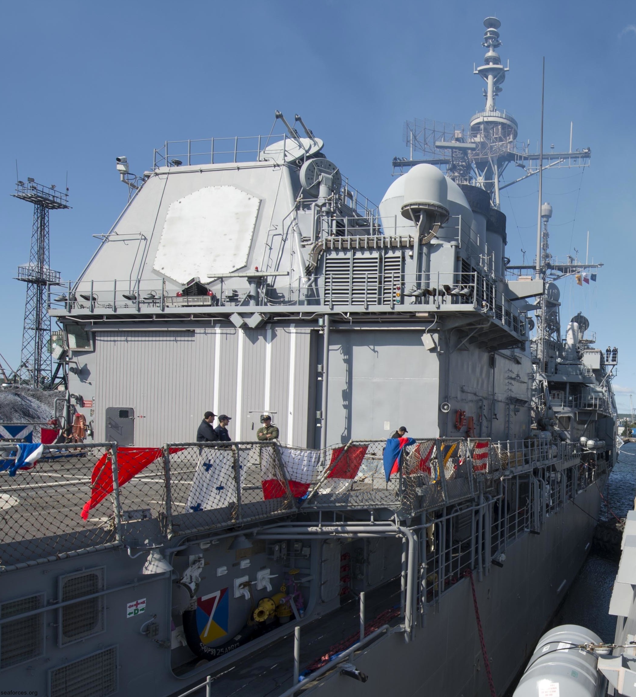 cg-69 uss vicksburg ticonderoga class guided missile cruiser us navy 48 gdynia poland
