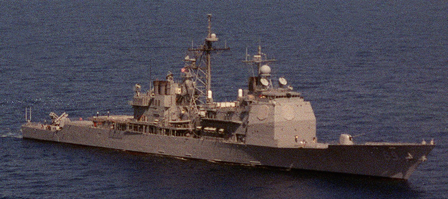 cg-69 uss vicksburg ticonderoga class guided missile cruiser us navy 61 haiti 1993
