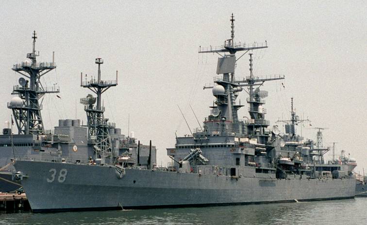 USS Virginia CGN 38 - Norfolk, Virginia 1993