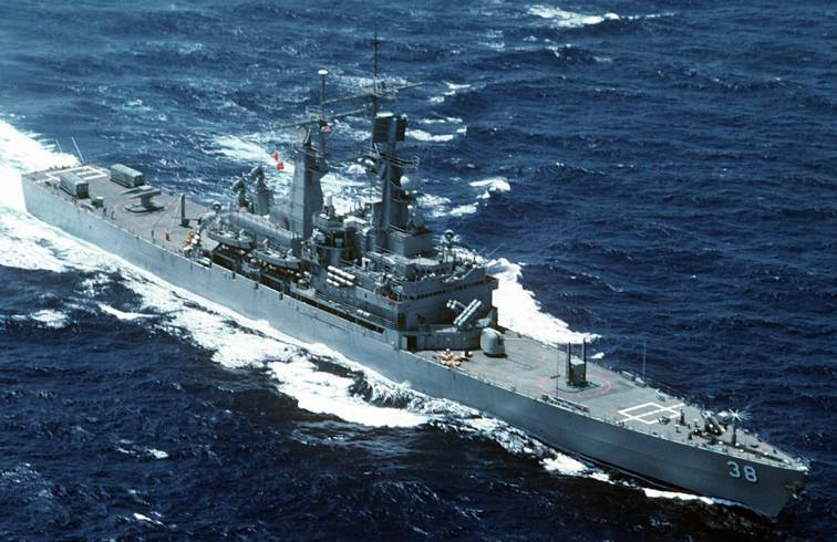 USS Virginia CGN 38 - Operation Provide Comfort, Mediterranean Sea 1991