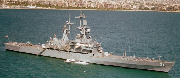 USS Virginia CGN 38 - Athens, Greece 1983
