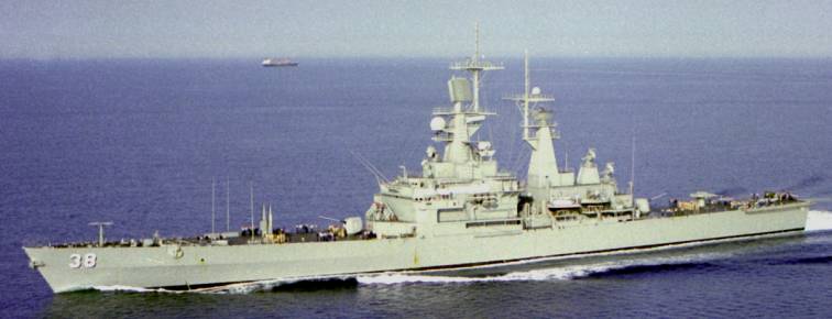 USS Virginia CGN 38 underway 1980