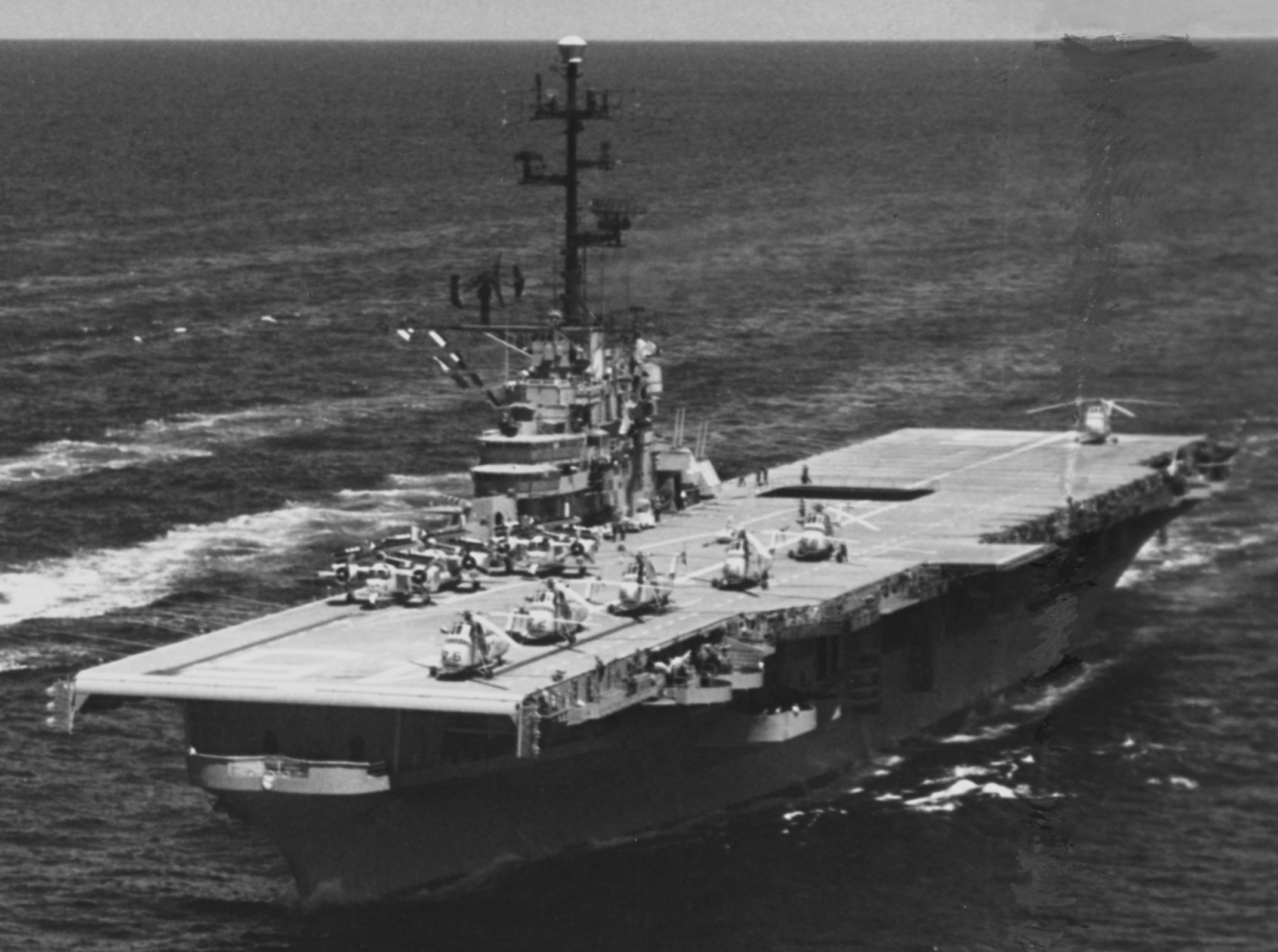 cvs-45 uss valley forge anti submarine aircraft carrier us navy 19