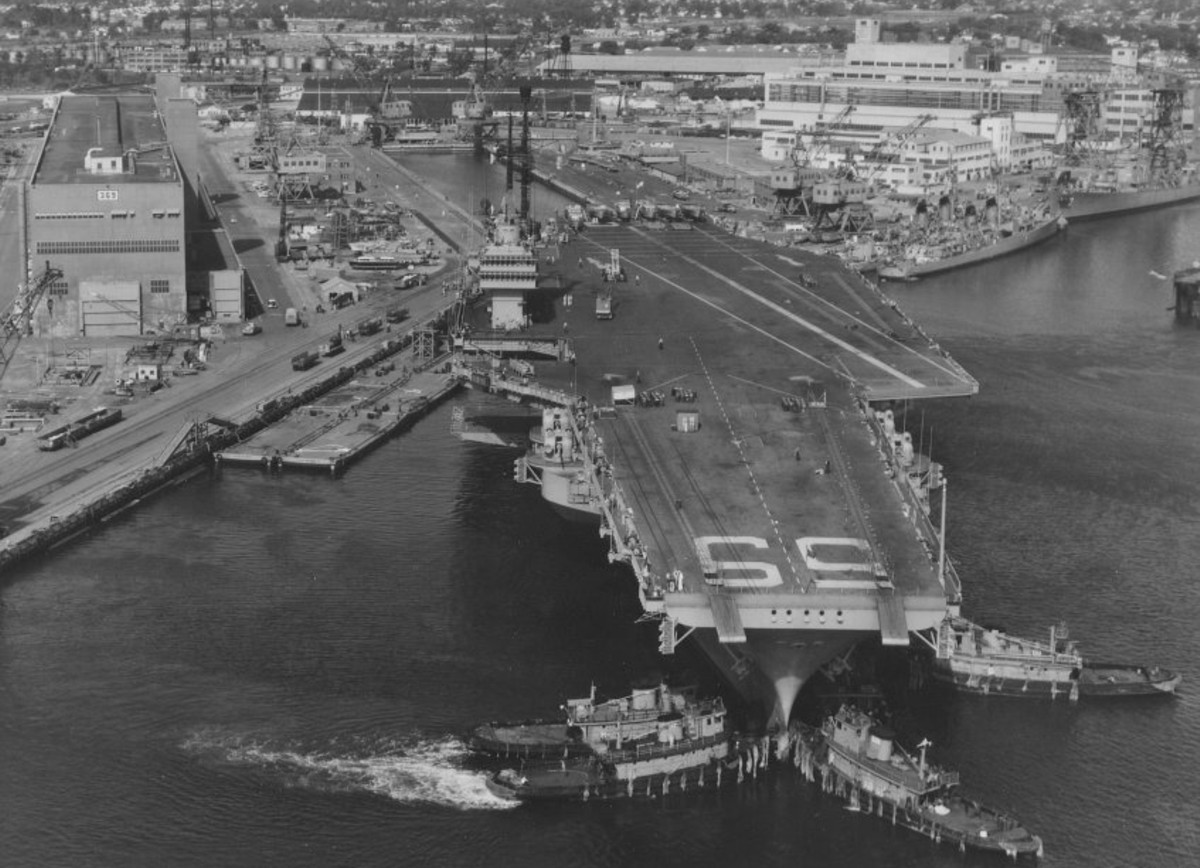 cv-59 uss forrestal aircraft carrier us navy portsmouth naval shipyard kittery maine 32