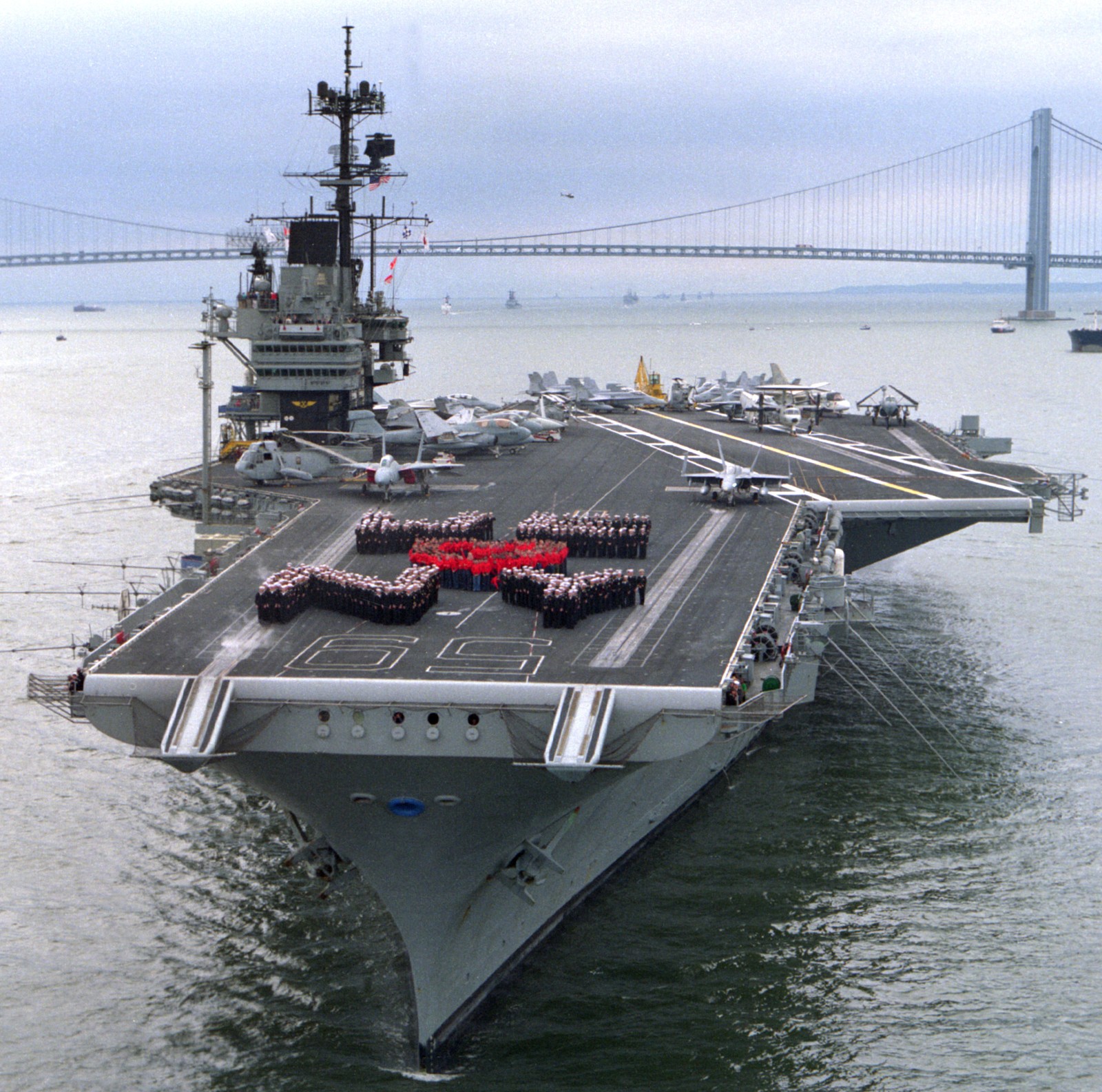 cv-59 uss forrestal aircraft carrier us navy fleet week new york 1989 106