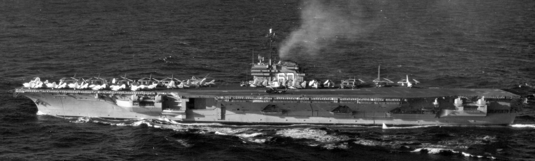 cv-60 uss saratoga forrestal class aircraft carrier air group cvg-7 exercise strike back nato 1957 19