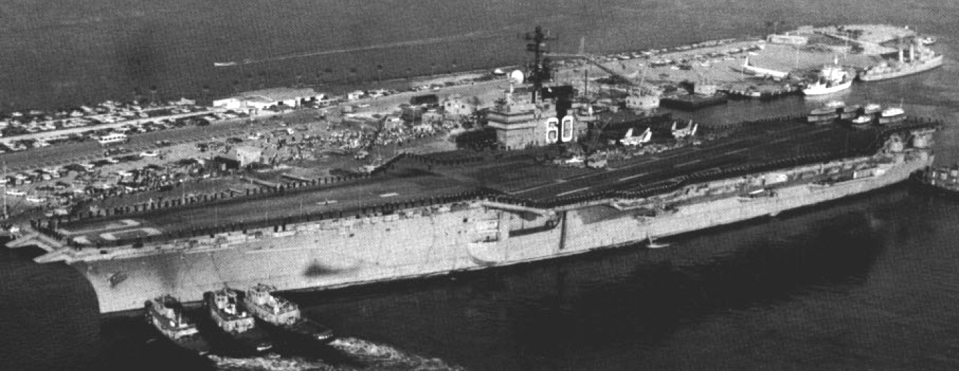 cv-60 uss saratoga forrestal class aircraft carrier us navy naval station mayport florida 1971 41
