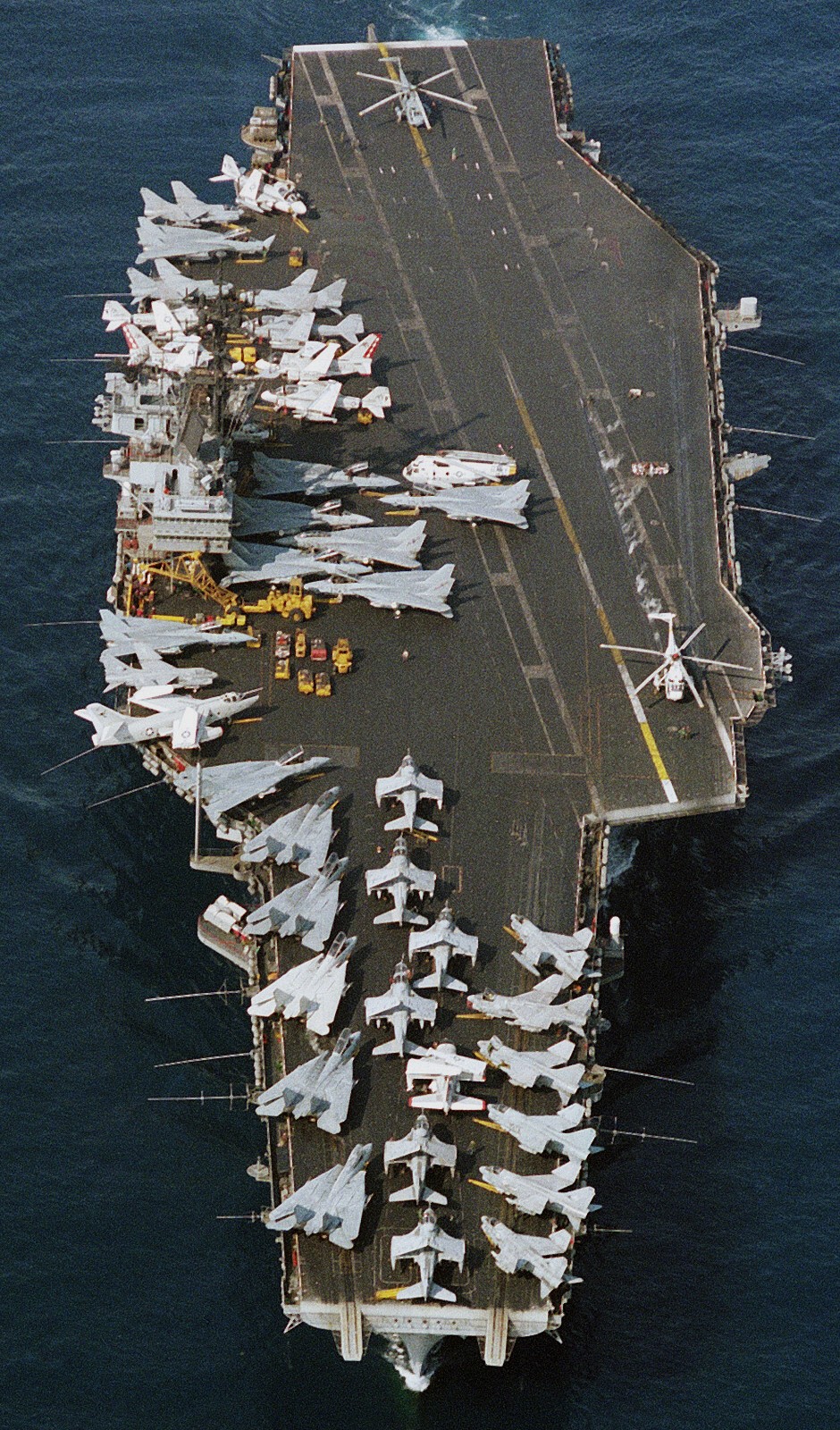 cv-60 uss saratoga forrestal class aircraft carrier air wing cvw-17 us navy off lybia 1986 87