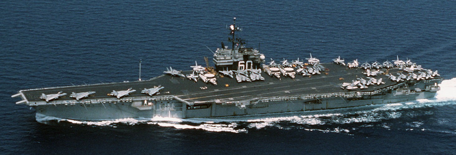 cv-60 uss saratoga forrestal class aircraft carrier air wing cvw-17 us navy 109