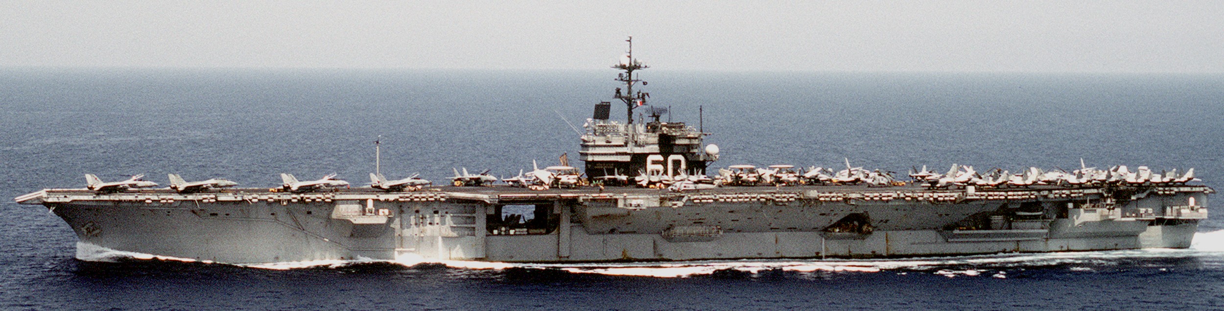 cv-60 uss saratoga forrestal class aircraft carrier air wing cvw-17 us navy adriatic sea 132