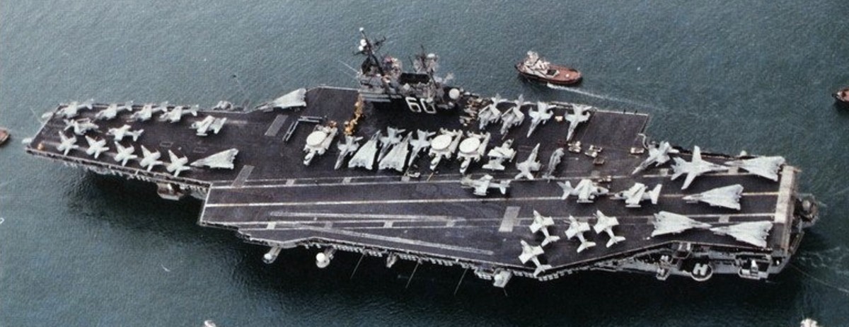 cv-60 uss saratoga forrestal class aircraft carrier air wing cvw-17 us navy mediterranean sea 1994 147