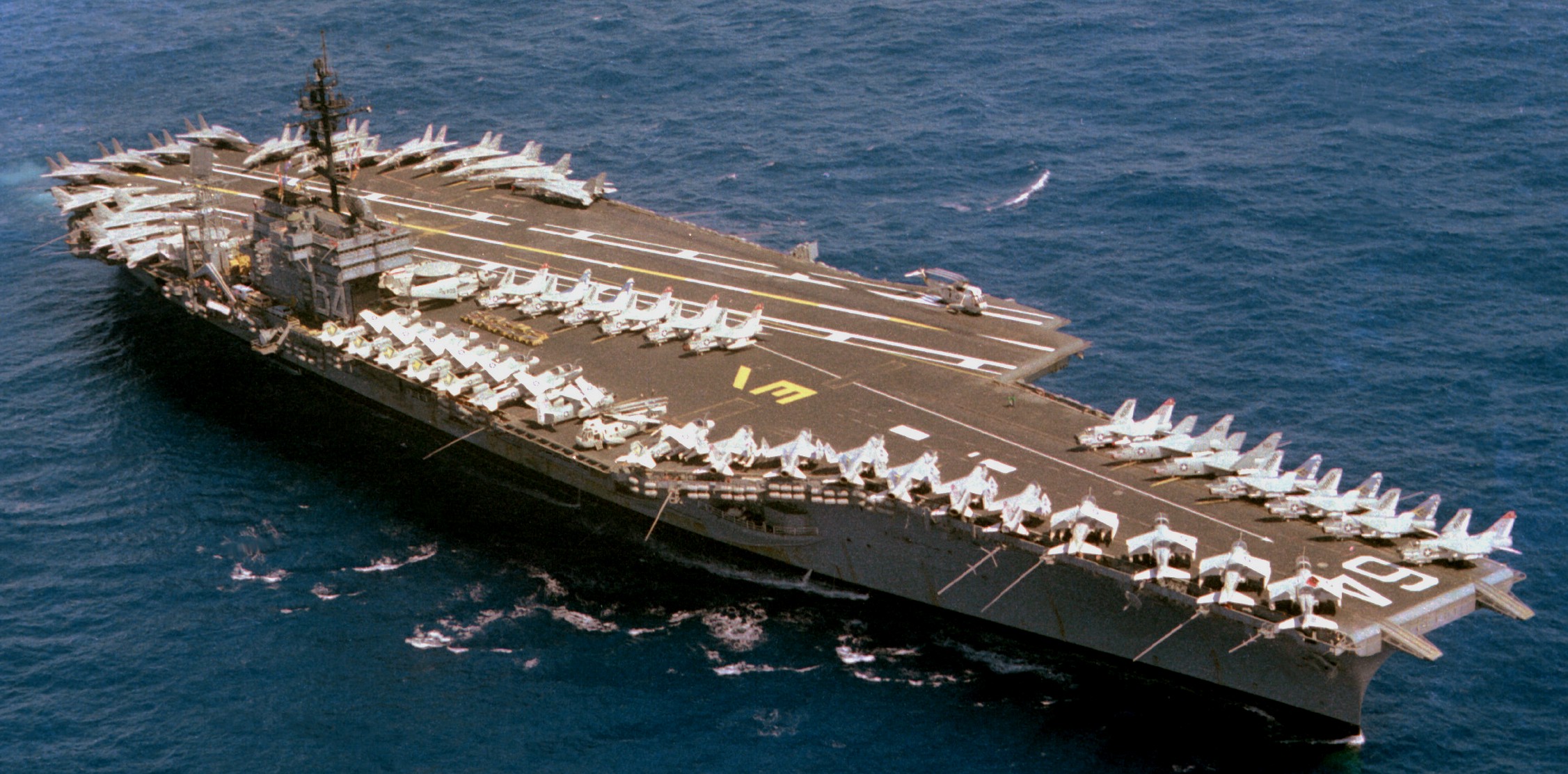cv-64 uss constellation kitty hawk class aircraft carrier air wing cvw-9 us navy 1979 58