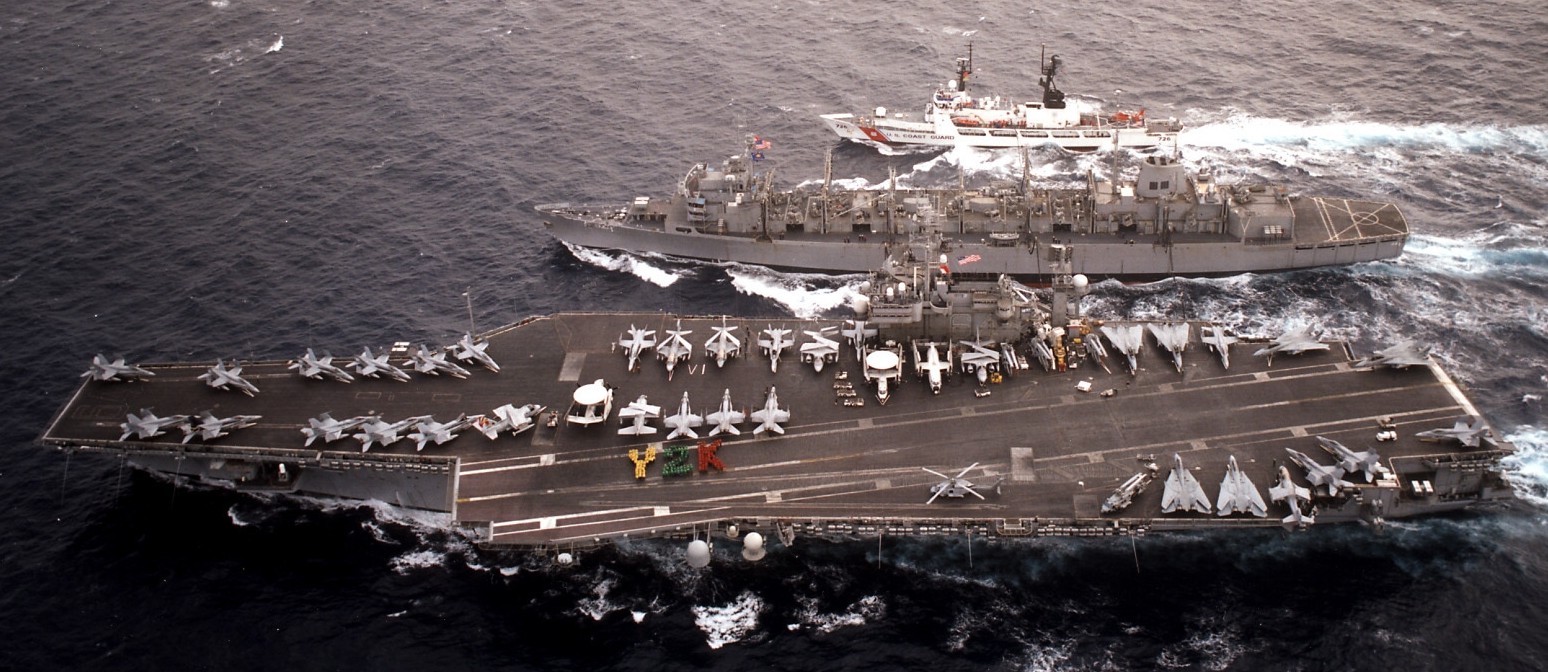 cv-64 uss constellation kitty hawk class aircraft carrier air wing cvw-2 us navy persian gulf 1999 121
