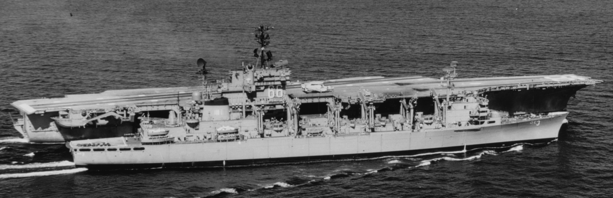 cv-66 uss america kitty hawk class aircraft carrier caribbean sea 1970 18