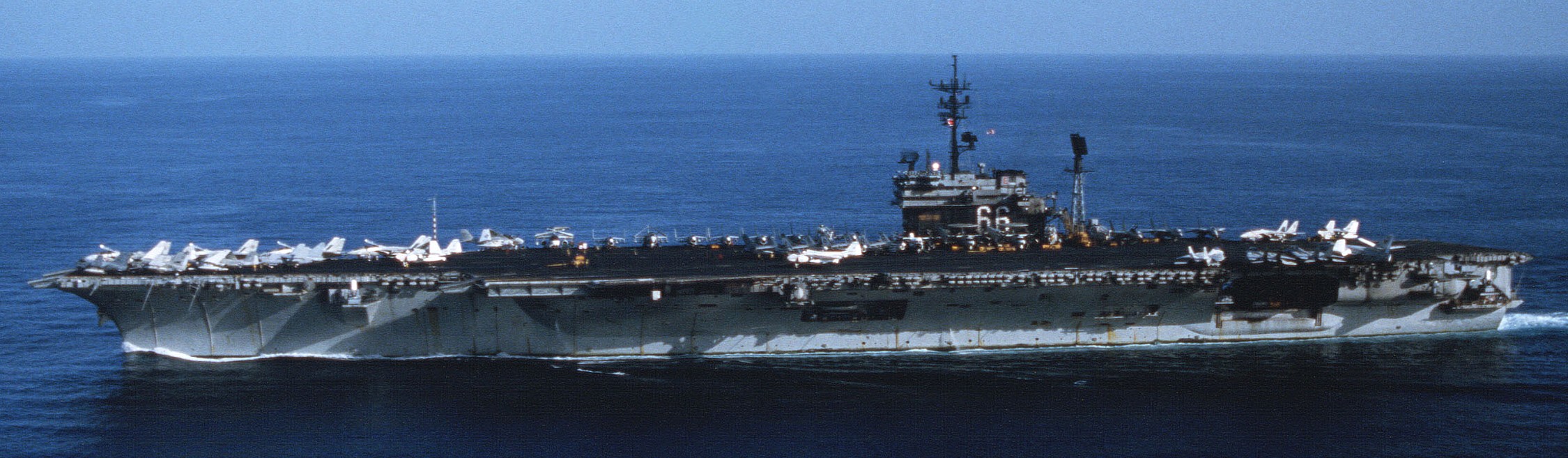 cv-66 uss america kitty hawk class aircraft carrier air wing cvw-1 us navy 49
