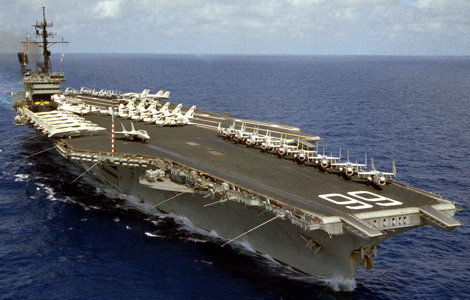 cv-66 uss america kitty hawk class aircraft carrier air wing cvw-1 us navy 63