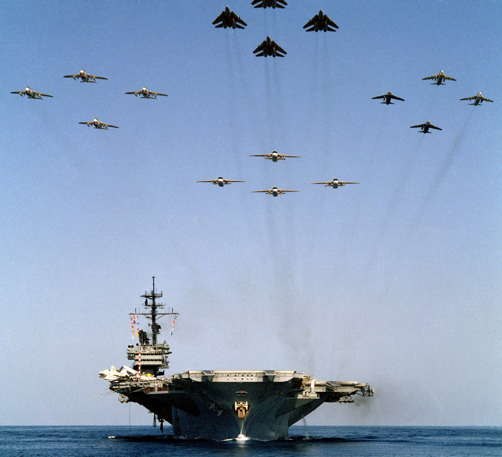 cv-66 uss america kitty hawk class aircraft carrier air wing cvw-1 us navy 66