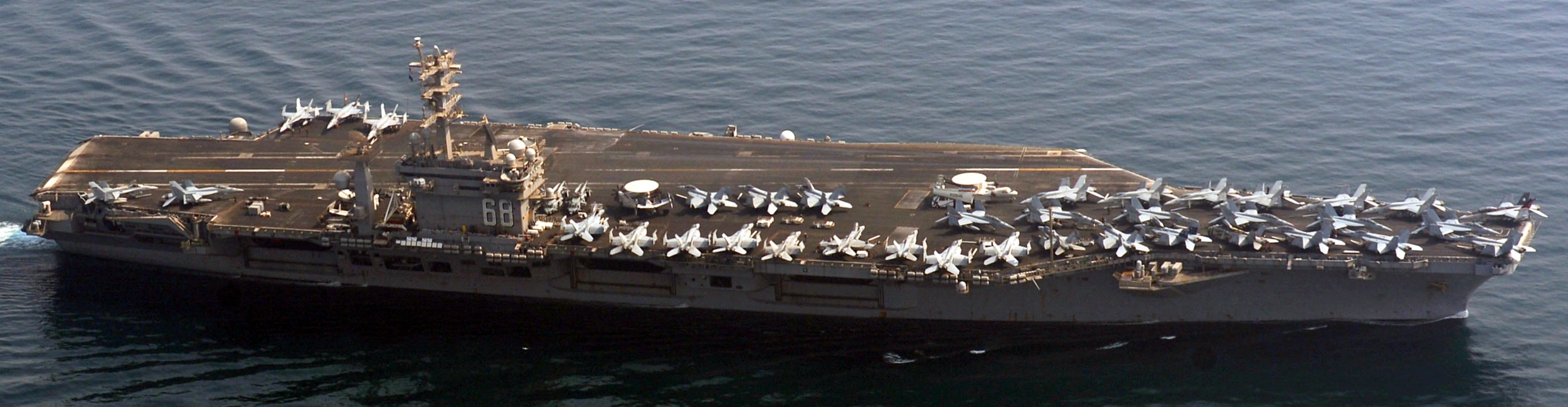 cvn-68 uss nimitz aircraft carrier air wing cvw-11 us navy arabian gulf 72