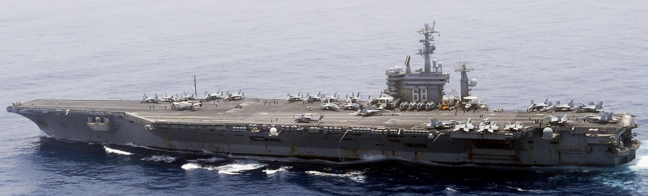 cvn-68 uss nimitz aircraft carrier air wing cvw-11 us navy indian ocean 118