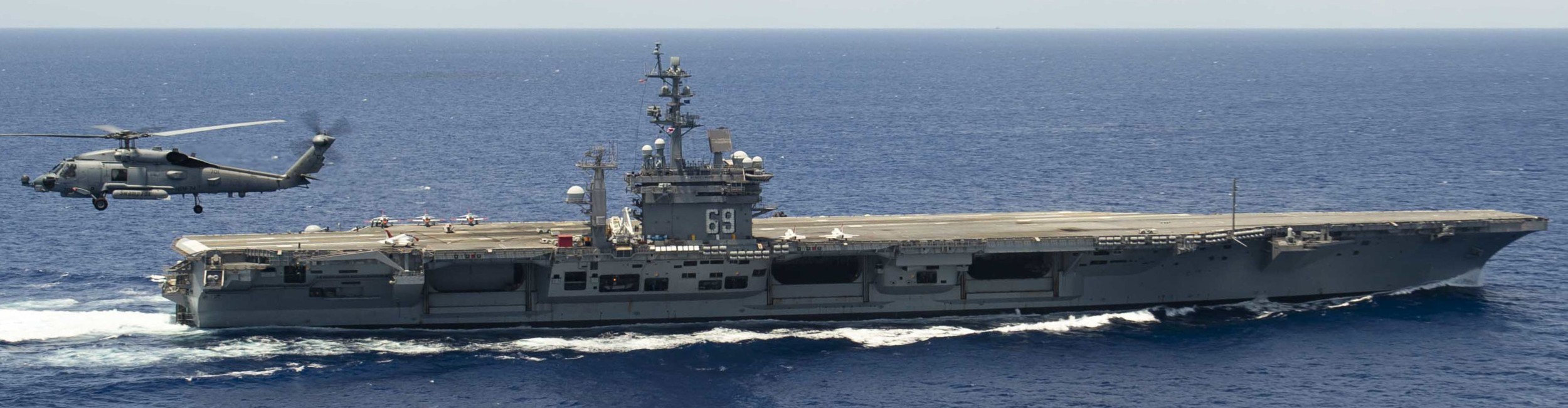 cvn-69 uss dwight d. eisenhower aircraft carrier us navy 443