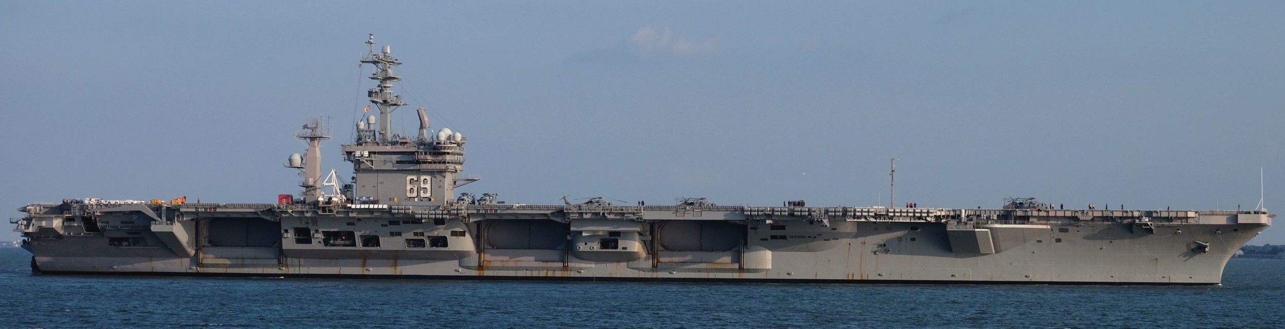 cvn-69 uss dwight d. eisenhower aircraft carrier us navy 449