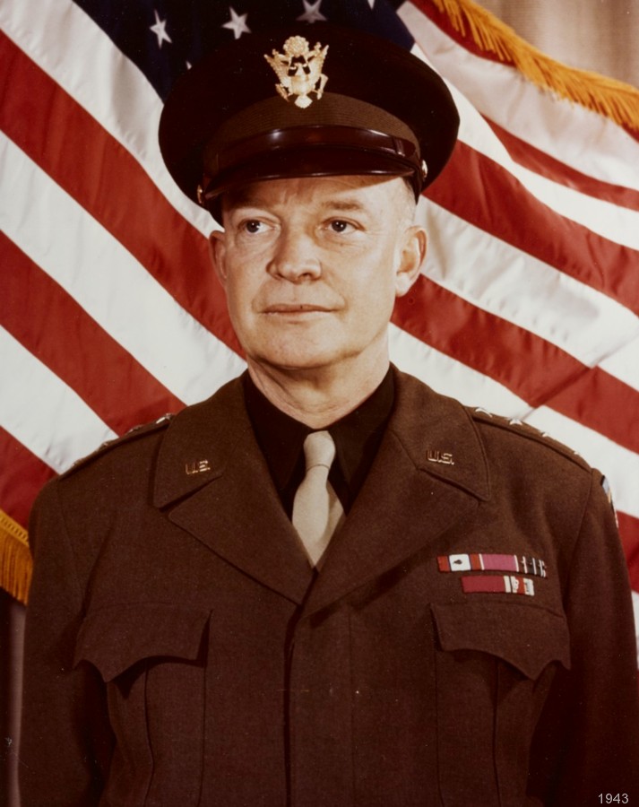 dwight d. eisenhower president of the usa cvn-69 10 general of the us army